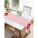 RealHomes Dijital Baskılı Özel Tasarım Süet Runner Realhomes