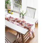 RealHomes Dijital Baskılı Özel Tasarım Süet Runner Realhomes