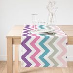 RealHomes Dijital Baskılı Özel Tasarım Süet Runner Realhomes