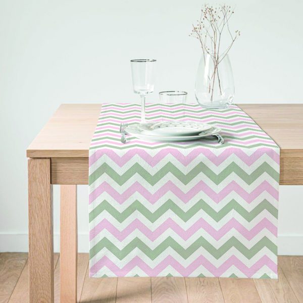 Realhomes Rengarenk Zeminli Onedraw Çizimli Çiçek Desenli Dijital Baskılı Özel Tasarım Süet Runner Realhomes