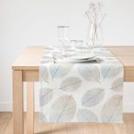 RealHomes Dijital Baskılı Dekoratif Süet Runner Realhomes