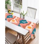 - SuetRunner-7591-Gorsel2 - Realhomes Realhomes Pastel Renkli Zemin Üzerinde Ay Güneş Temalı Dijital Baskılı Özel Tasarım Süet Runner Realhomes