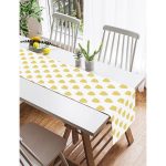 Realhomes Kalp Desen Dijital Baskılı Süet Runner Realhomes