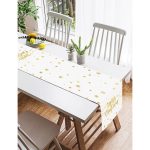 - SuetRunner-8201-Gorsel2 - Realhomes Realhomes Beyaz Zeminli Gold Detaylı Kartaneli Merry Christmas Yazılı Özel Tasarım Süet Runner Realhomes