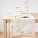 - SuetRunner-8307-Gorsel1 - Realhomes  Realhomes Renkli Zemin Üzerinde Soyut Mermer Desenli Dijital Baskılı Özel Tasarım Süet Runner Realhomes