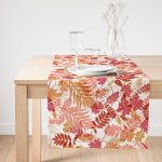 Realhomes Özel Tasarım Dijital Baskılı Süet Runner Realhomes