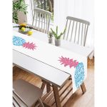 Realhomes Özel Tasarım Dijital Baskılı Süet Runner Realhomes