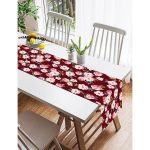 Realhomes Rengarenk Zemin Üzerinde Çiçek Desenli Dijital Baskılı Özel Tasarım Süet Runner Realhomes