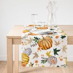 Realhomes Pastel Zemin Üzerinde Çiçek Desenli Dijital Baskılı Özel Tasarım Süet Runner Realhomes