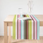 Realhomes Özel Tasarım Dijital Baskılı Süet Runner Realhomes