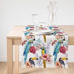 RealHomes Dijital Baskılı Özel Tasarım Süet Runner Realhomes