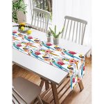 RealHomes Dijital Baskılı Özel Tasarım Süet Runner Realhomes