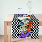 RealHomes Dijital Baskılı Özel Tasarım Süet Runner Realhomes