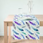 RealHomes Dijital Baskılı Özel Tasarım Süet Runner Realhomes