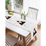 RealHomes Dijital Baskılı Özel Tasarım Süet Runner Realhomes