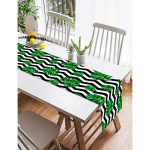 - SuetRunner-real13-Gorsel2 - Realhomes  RealHomes Dijital Baskılı Yaprak Desenli Süet Runner Realhomes