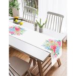 RealHomes Dijital Baskılı Dekoratif Özel Tasarım Süet Runner Realhomes