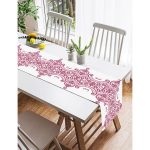 RealHomes Özel Tasarım Dijital Baskılı Dekoratif Süet Runner Realhomes