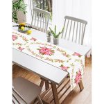 RealHomes Özel Tasarım Dijital Baskılı Dekoratif Süet Runner Realhomes