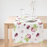 RealHomes Özel Tasarım Dijital Baskılı Dekoratif Süet Runner Realhomes