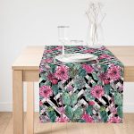 - SuetRunner-real339-Gorsel1 - Realhomes  RealHomes Özel Tasarım Dijital Baskılı Dekoratif Süet Runner Realhomes