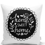 Realhomes Siyah Beyaz Zebra Motifleri 4'lü Kırlent Kılıfı Seti Realhomes