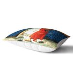 Kaplumbağa Terbiyecisi Dijital Baskılı Dekoratif Dikdörtgen Yastık Kırlent Kılıfı Realhomes