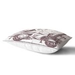 Aşk Temalı Dijital Baskılı Dekoratif Dikdörtgen Yastık Kırlent Kılıfı Realhomes