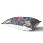 Deniz Atı Desenli Dijital Baskılı Dekoratif Dikdörtgen Yastık Kırlent Kılıfı Realhomes