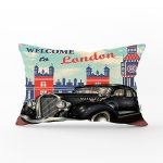 - Rh-Dik-127-Gorsel1 - Realhomes London Car Dijital Baskılı Dekoratif Dikdörtgen Yastık Kırlent Kılıfı Realhomes
