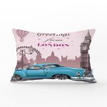 - Rh-Dik-156-Gorsel1 - Realhomes London Car Dijital Baskılı Dekoratif Dikdörtgen Yastık Kırlent Kılıfı Realhomes