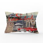 - Rh-Dik-157-Gorsel1 - Realhomes Modern İstanbul Desen Dijital Baskılı Dekoratif Dikdörtgen Yastık Kırlent Kılıfı Realhomes