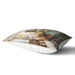 RealHomes Özel Tasarım Dijital Baskılı Modern Dikdörtgen Yastık Kırlent Kılıfı Realhomes