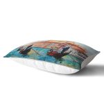 Venedik Temalı Dijital Baskılı Dekoratif Dikdörtgen Yastık Kırlent Kılıfı Realhomes