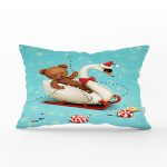 - Rh-Dik-195-Gorsel1 - Realhomes  Çocuk Desen Dijital Baskılı Dekoratif Dikdörtgen Yastık Kırlent Kılıfı Realhomes