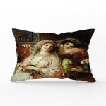 RealHomes Özel Tasarım Dijital Baskılı Modern Dikdörtgen Yastık Kırlent Kılıfı Realhomes