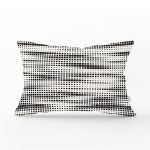 Modern Kareler Dijital Baskılı Dekoratif Dikdörtgen Kırlent Kılıfı Realhomes