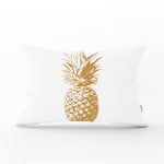 - Rh-Dik-2034-Gorsel1 - Realhomes Altın Renk Kaktüs Baskılı Dijital Dikdörtgen Yastık Kırlent Kılıfı Realhomes