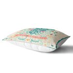 Geyik Desenli Dijital Baskılı Dekoratif Dikdörtgen Yastık Kırlent Kılıfı Realhomes