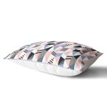 Modern Geometrik Desenli Dijital Baskılı Dikdörtgen Yastık Kırlent Kılıfı Realhomes