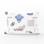 RealHomes Özel Tasarım Dijital Baskılı Modern Dikdörtgen Yastık Kırlent Kılıfı Realhomes