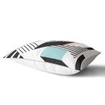 RealHomes Özel Tasarım Dijital Baskılı Modern Dikdörtgen Yastık Kırlent Kılıfı Realhomes