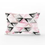 RealHomes Özel Tasarım Dijital Baskılı Modern Dikdörtgen Yastık Kırlent Kılıfı Realhomes