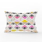 RealHomes Özel Tasarım Dijital Baskılı Modern Dikdörtgen Yastık Kırlent Kılıfı Realhomes