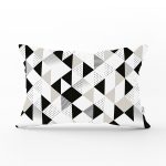 RealHomes Özel Tasarım Dijital Baskılı Modern Dikdörtgen Yastık Kırlent Kılıfı Realhomes