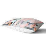 Renkli Boyama Dijital Baskılı Modern Dikdörtgen Yastık Kırlent Kılıfı Realhomes