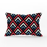 Baklava Desenli Renkli Modern Dikdörtgen Yastık Kırlent Kılıfı Realhomes