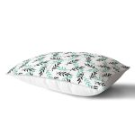 - Rh-Dik-2071-Gorsel2 - Realhomes Yeşil Siyah Yaprak Desenli Dijital Baskılı Modern Dikdörtgen Yastık Kılıfı Realhomes