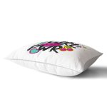 Dudak Baskılı Girl Power Dijital Baskılı Dikdörtgen Yastık Kırlent Kılıfı Realhomes