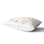 Save The Date Çiçek Desenli Dijital Baskılı Dikdörtgen Yastık Kılıfı Realhomes